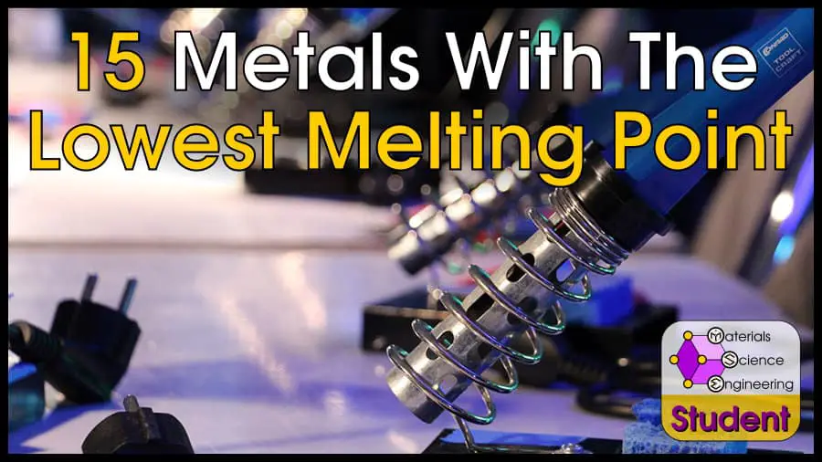 What Metal Has The Lowest Melting Temperature